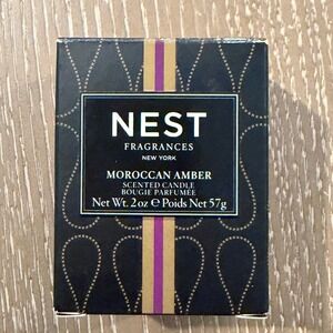 NEST New York Scented Votive Candle, Moroccan Amber - 2 oz - Up to 28-Hour Burn